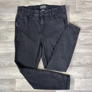 Torrid Bombshell Skinny High Rise Denim Jeans Black Wash sz 16